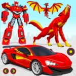 wolf robot racing car android application logo